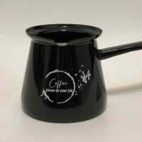 Black coffee pot, 0.7 l, "Coffee"