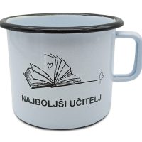 White mug 0.37 l  "Best Teacher"