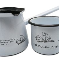 Teacher's set: coffee pot + cup